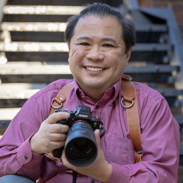 Headshot of a professional photographer