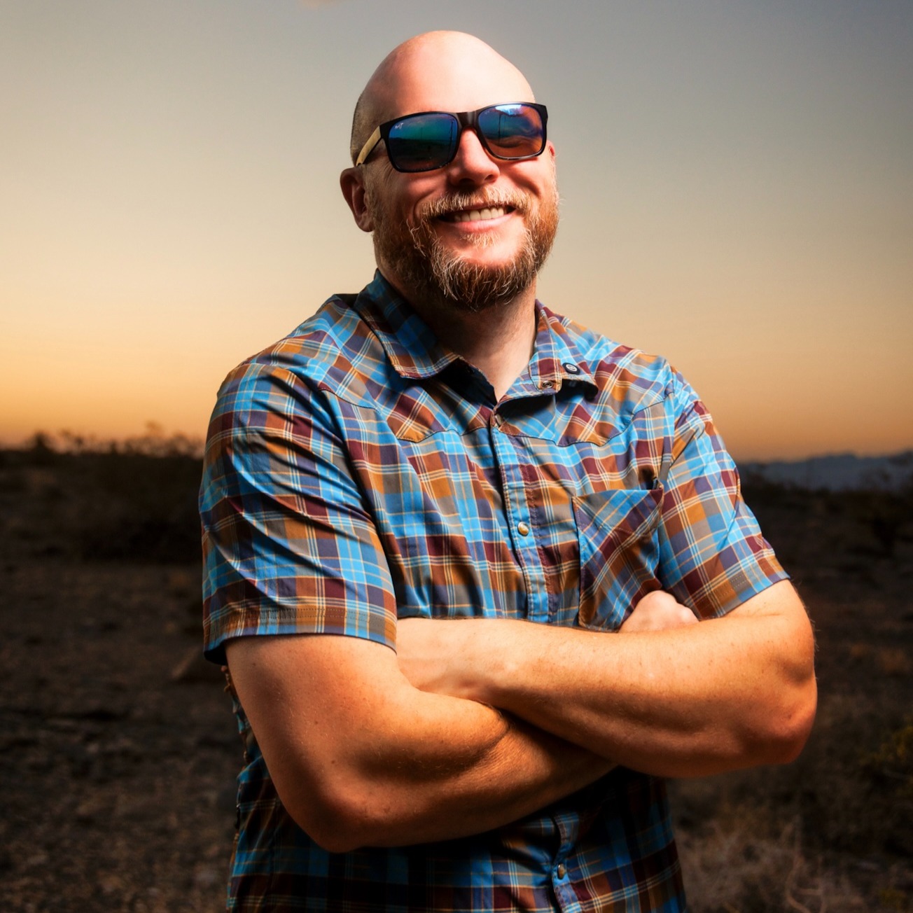 Headshot of a professional photographer