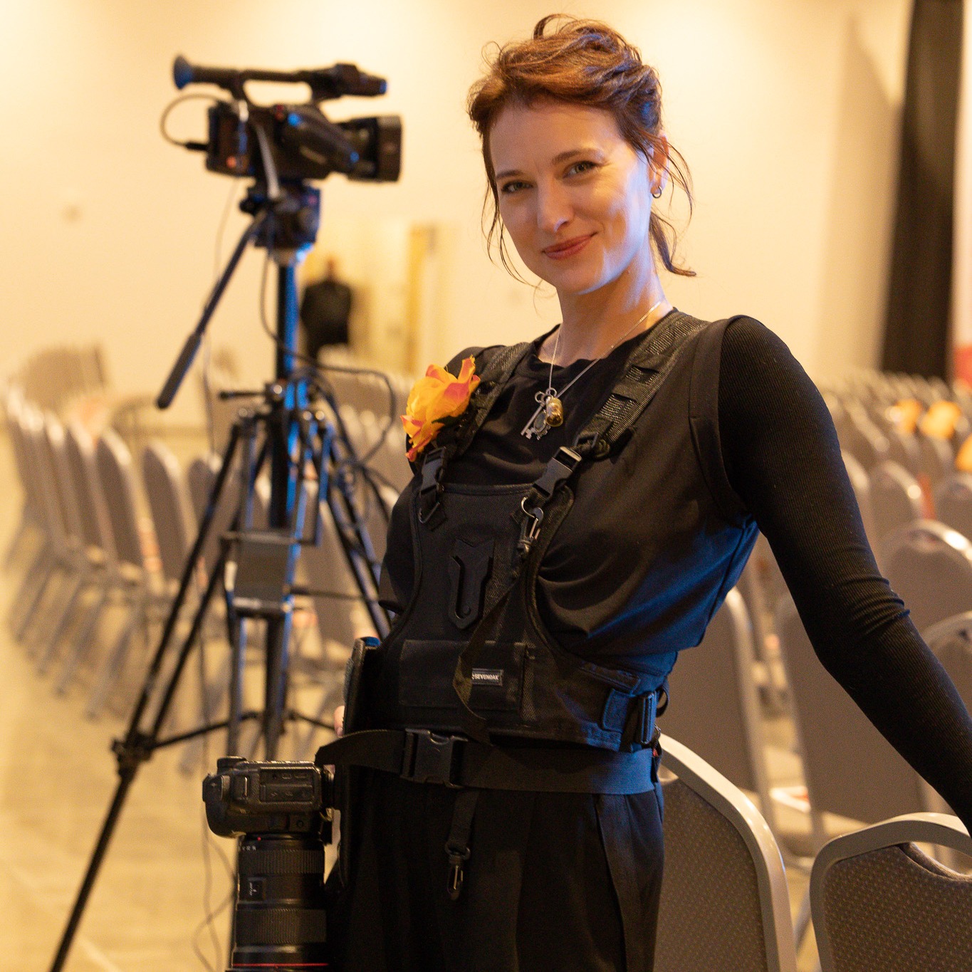 Headshot of a professional photographer