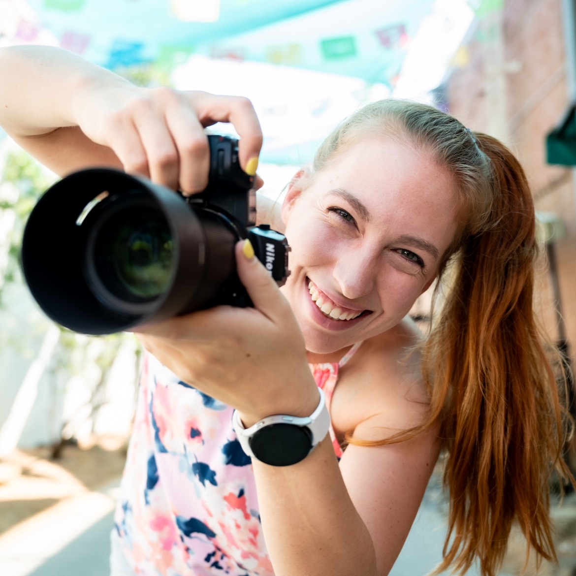 Headshot of a professional photographer