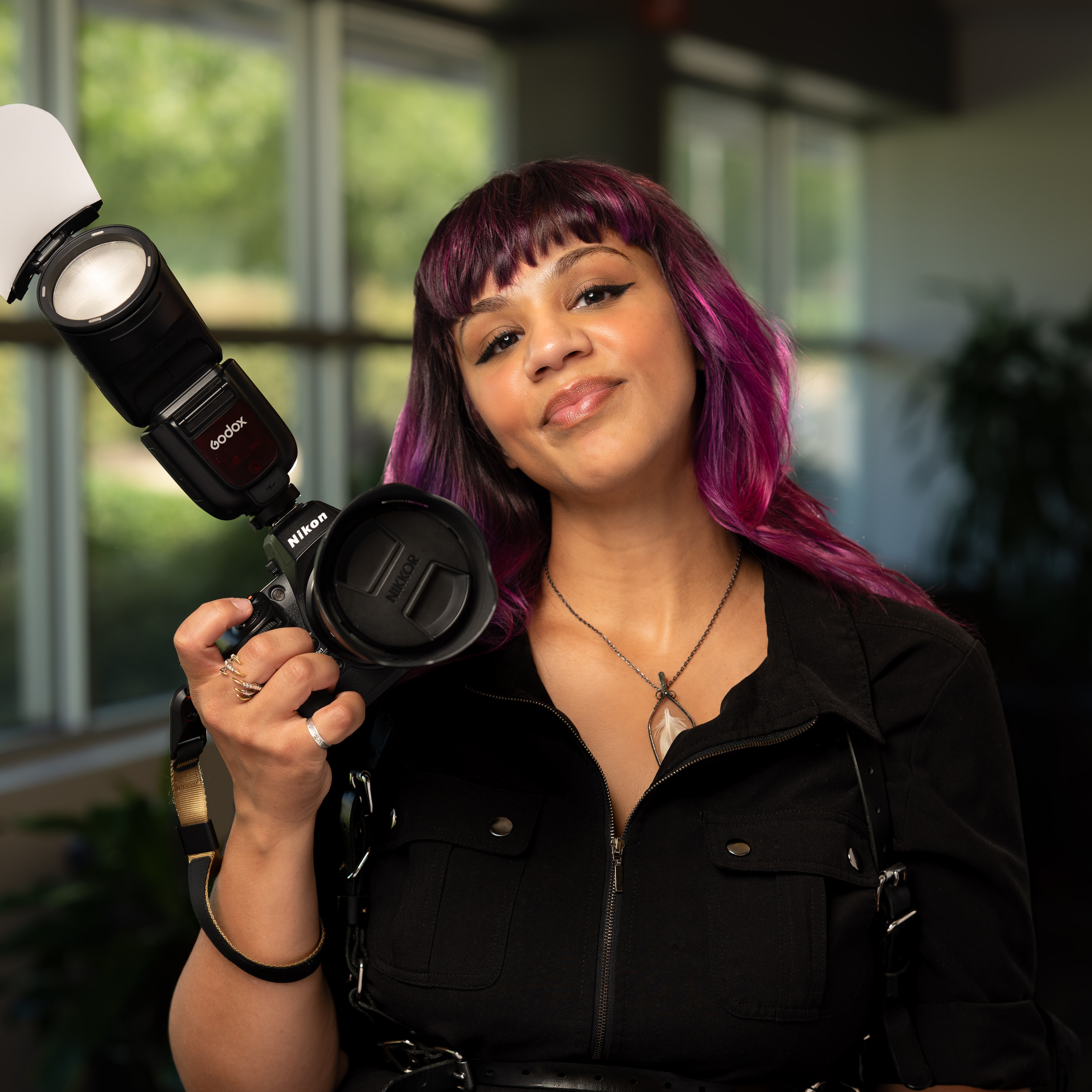 Headshot of a professional photographer